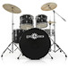 GD-7 Fusion Drum Kit by Gear4music, Black Sparkle