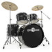 GD-7 Fusion Drum Kit by Gear4music, Black Sparkle