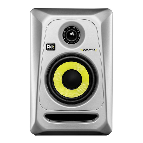 KRK Rokit RP4 G3 Studio Monitor, Silver