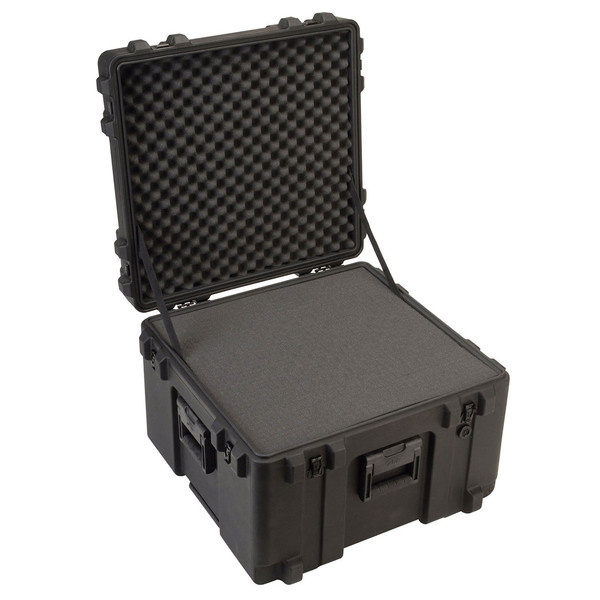 SKB R Series 2423-17 Waterproof Case (With Cubed Foam) - Angled Open