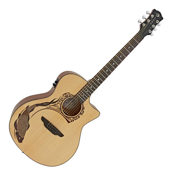 Luna Guitars Oracle Koi 2 Electro Acoustic Guitar