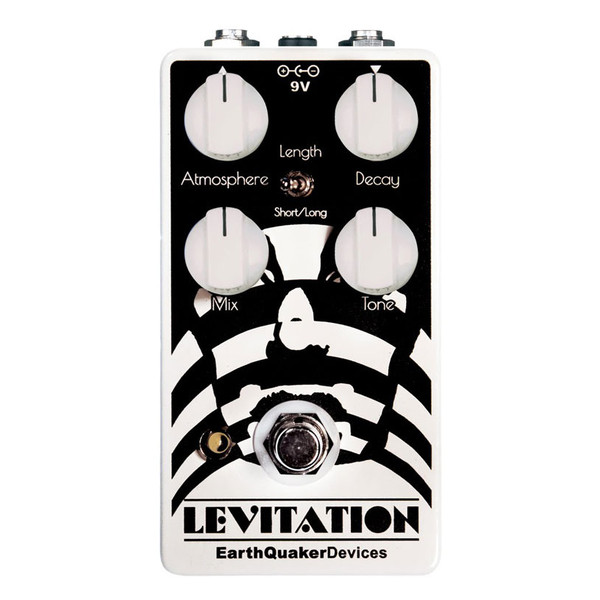 EarthQuaker Devices Levitation Reverb Top Panel