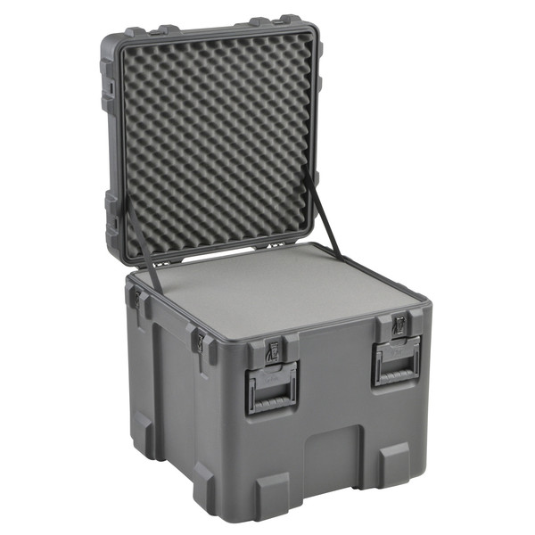 SKB R Series 2424-24 Waterproof Case (With Layered Foam) - Angled Open