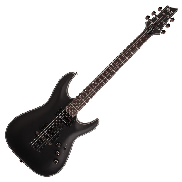 DISC Schecter Blackjack SLS C-1 P Electric Guitar, Satin Black at Gear4music