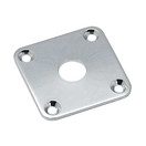 Allparts Jackplate for Singlecut Guitars, Chrome
