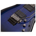 Blackjack SLS C-1 Floyd Rose A Electric Guitar, See-Thru Blue Burst