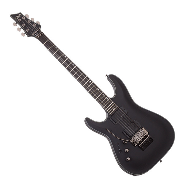 Schecter Blackjack SLS C-1 FR A Left Handed Guitar, Satin Black