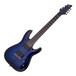 Schecter Blackjack SLS C-7 P Electric Guitar, See-Thru Blue Burst