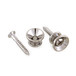Allparts Strap Buttons, Nickel