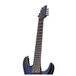 Schecter Blackjack SLS C-7 A Electric Guitar, See-Thru Blue Burst