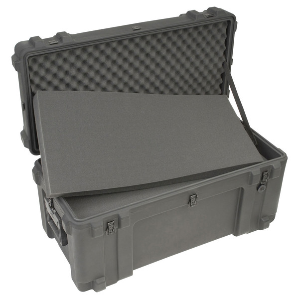 SKB R Series 3214-15 Waterproof Case (With Cubed Foam) - Angled Open