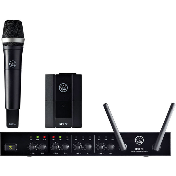 AKG DMS70 Vocal/Instrument Wireless System - Full View