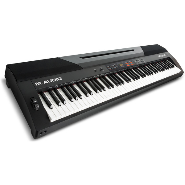 M-Audio Accent 88-Note Digital Piano - Angled