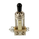 Switchcraft EP-4367-000 LP Straight Toggle Switch, Nickel