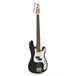 3/4 LA Bass Guitar by Gear4music, Black