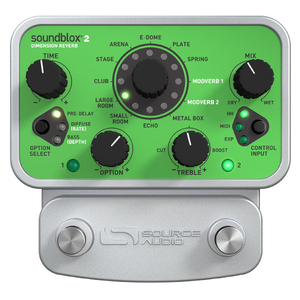 Source Audio Dimension Reverb Front