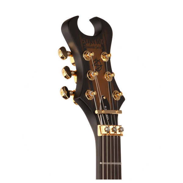 Schecter Synyster Gates Custom S Electric Guitar, Satin Gold Burst
