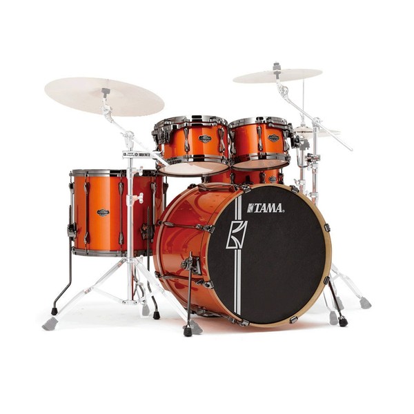 Tama Superstar Hyper-Drive Maple 6 Pc Shell Pack, Orange Metallic