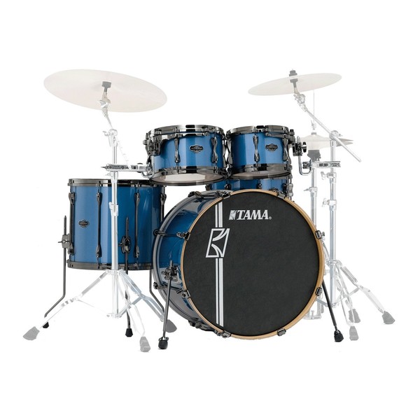 Tama Superstar HyperDrive Maple 5pc Shell Pack, Vintage Blue Metallic