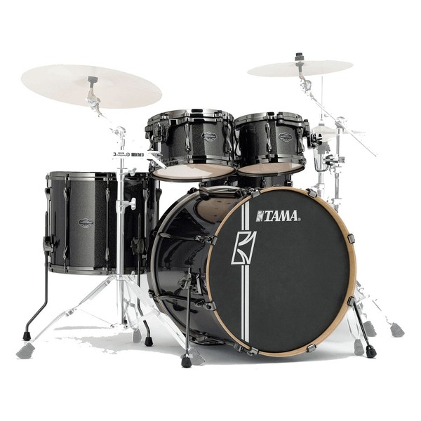 Tama Superstar Hyper-Drive Maple 5Pc Shell Pack, Midnight Gold Sparkle