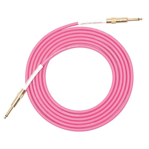 Lava Cable Pink Diamond Instrument Cable 30ft, Pink Image