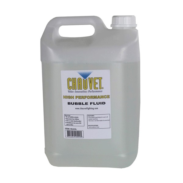 Chauvet High Performance Bubble Fluid - 5 liters