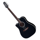 Takamine EF341SC Left-Handed Electro Acoustic, Black