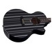 Schecter Synyster Electro Acoustic Guitar, Black and Silver