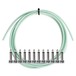 Lava Cable Piston Pedalboard Kit Solder Free 6 Pack, Surf Green Image
