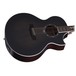 Schecter Synyster SYN GA SC Electro Acoustic Guitar, Trans Black Burst