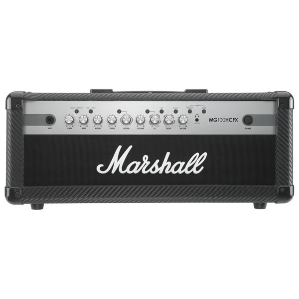 Marshall MG100HCFX Carbon Fibre 100W Footswitchable Guitar Amp Head