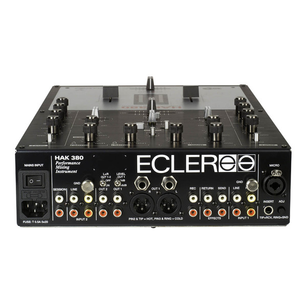 DISC Ecler HAK 380 2-Channel DJ Mixer at Gear4music DISC Ecler HAK 380 2-Channel DJ Mixer at Gear4music