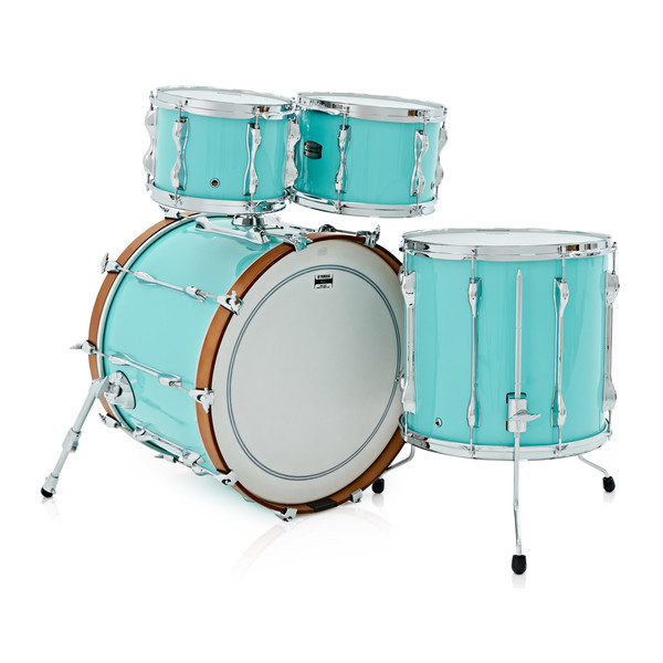 Yamaha Recording Custom 4 Piece Shell Pack, Surf Green