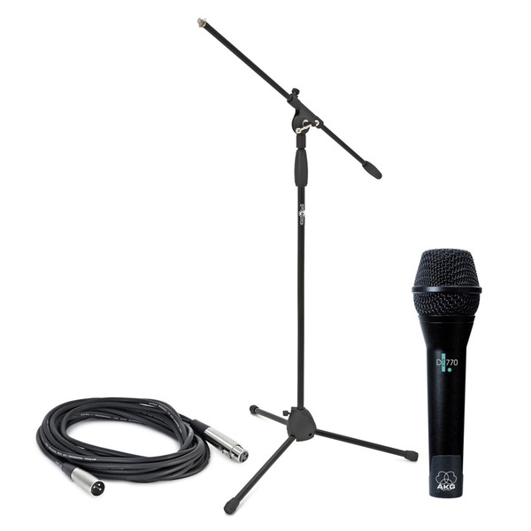 AKG D770 Dynamic Vocal Microphone Bundle