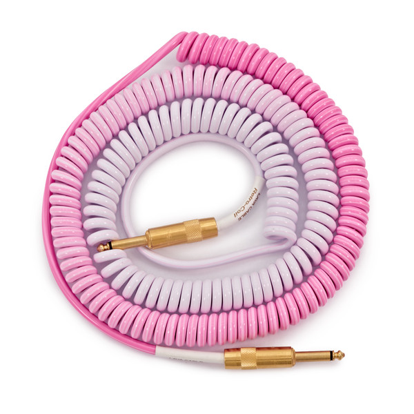 Lava Cable Morph Coil Instrument Cable 25ft, Pink to Purple