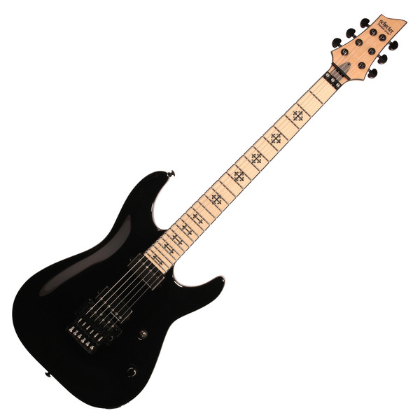 Schecter Jeff Loomis JL-6 FR Electric Guitar, Gloss Black