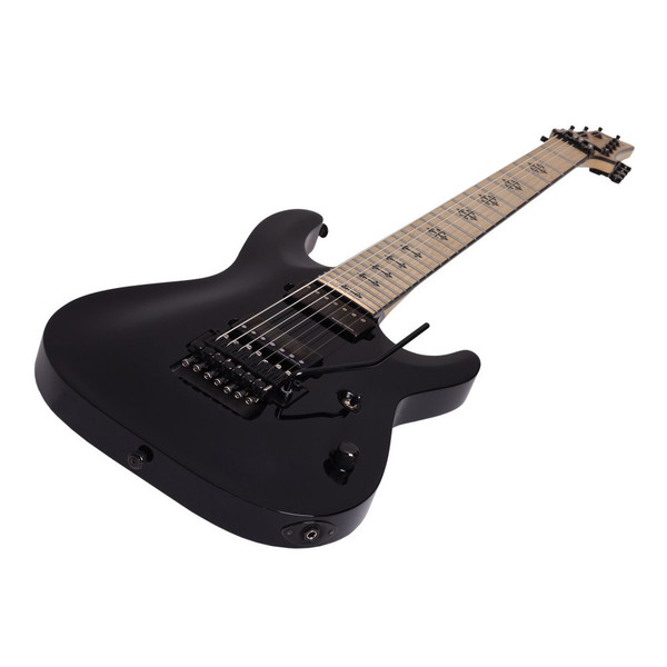 DISC Schecter Jeff Loomis JL-7 FR Electric Guitar, Gloss Black at