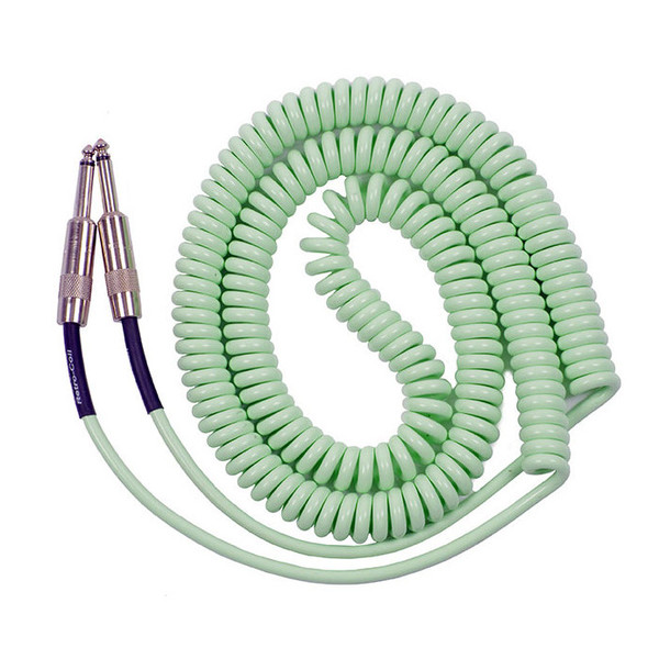 Lava Cable Retro Coil Instrument Cable 20ft, Surf Green Image