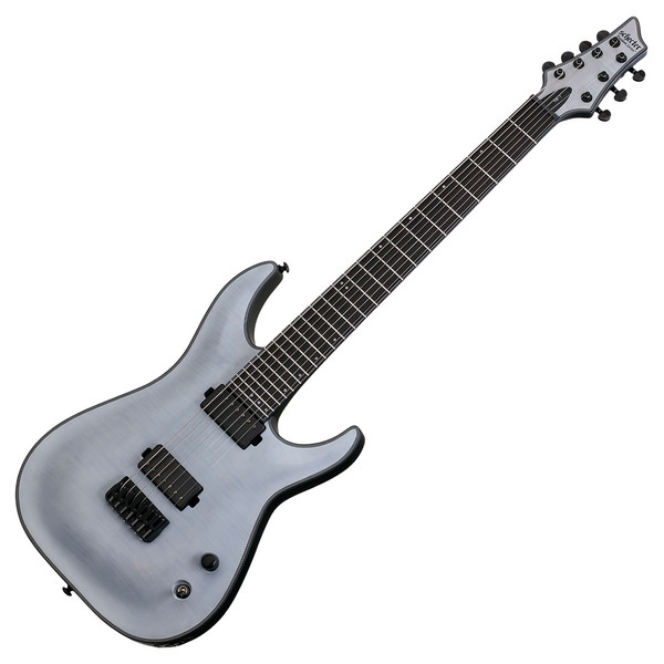 Schecter Keith Merrow KM-7 Electric Guitar, Trans White