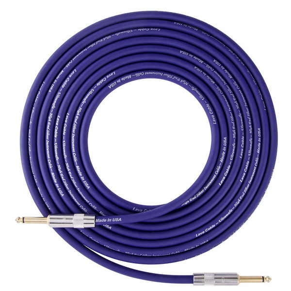 Lava Cable Ultramafic Instrument Cable 30ft, Purple Image