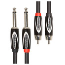 Roland Dual 1/4 inch - RCA Interconnect Cable, 3ft/1m