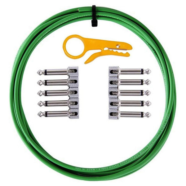 Lava Cable TightRope Solder Free Pedal Board Kit, Riddler Green Image