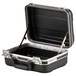 SKB Luggage Style Transport Case (1108-01) - Angled Open 2