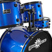 BDK-1 Full Size Starter Drum Kit by Gear4music, Blue