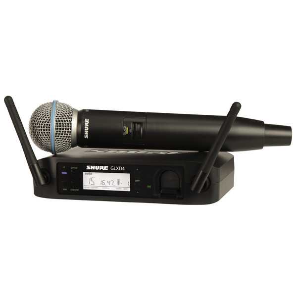 Shure GLXD24UK/B58 Beta 58A Digital Wireless Vocal Mic System