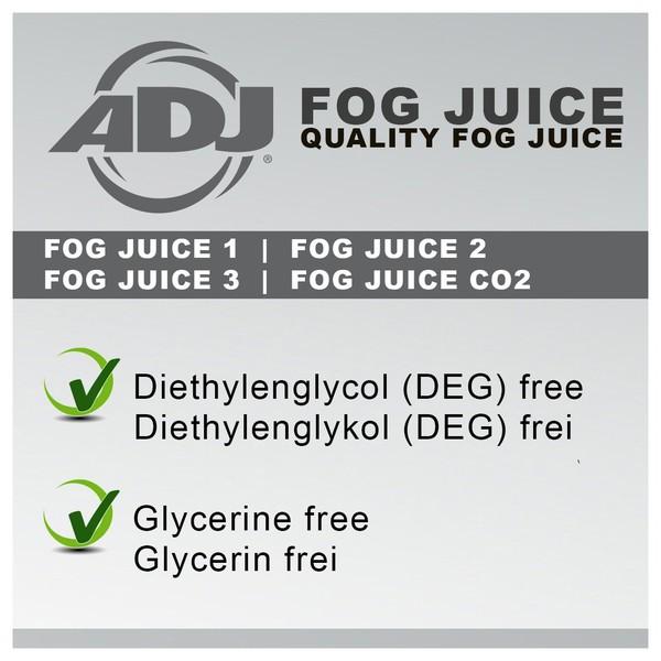 ADJ Fog Juice 1 Light, 20 Litres