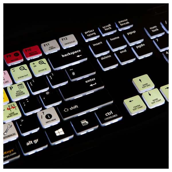 Editors Keys Backlit PC Keyboard for Live
