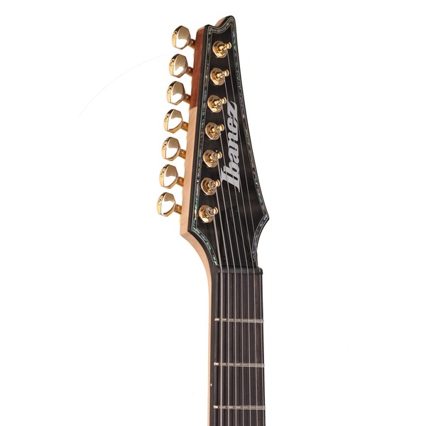 DISC Ibanez Iron Label RGIX27FEQM-TG Electric Guitar, Transparent