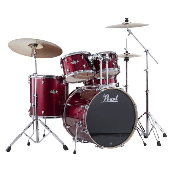 Pearl Export EXX 20'' Fusion Drum Kit, Wine Red