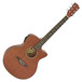 Deluxe Single Cutaway Electro Acoustic Guitar by Gear4music, Sapele 